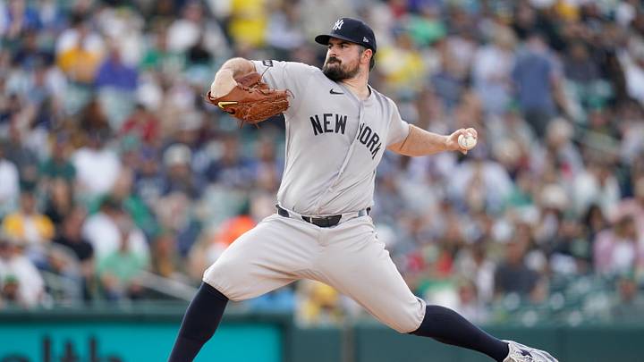 Carlos Rodon and the Yankees are slight road favorites in Detroit. Carlos Rodon and the Yankees are slight road favorites in Detroit.