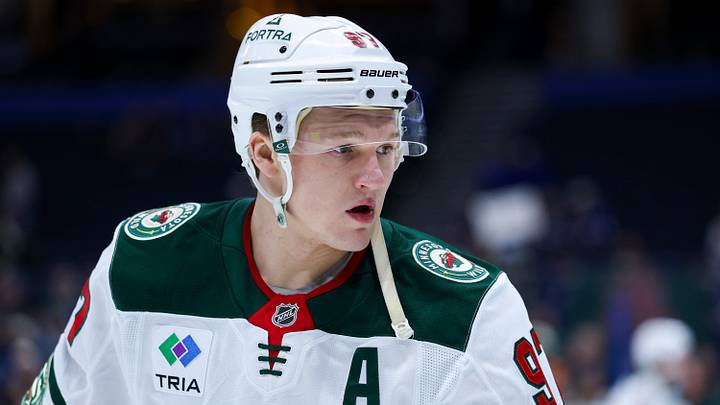 Mar 24, 2026; Tampa, Florida, USA; Minnesota Wild left wing Kirill Kaprizov (97) warms up before a game against the before a game against the Tampa Bay Lightning at Benchmark International Arena. Mandatory Credit: Nathan Ray Seebeck-Imagn Images Mar 24, 2026; Tampa, Florida, USA; Minnesota Wild left wing Kirill Kaprizov (97) warms up before a game against the before a game against the Tampa Bay Lightning at Benchmark International Arena. Mandatory Credit: Nathan Ray Seebeck-Imagn Images