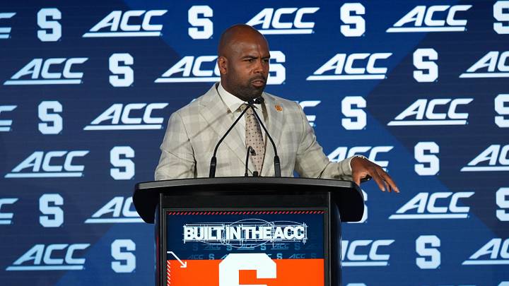 Fran Brown provided an update on an injured wide receiver and another one who may be returning to Syracuse football in 2026. Fran Brown provided an update on an injured wide receiver and another one who may be returning to Syracuse football in 2026.