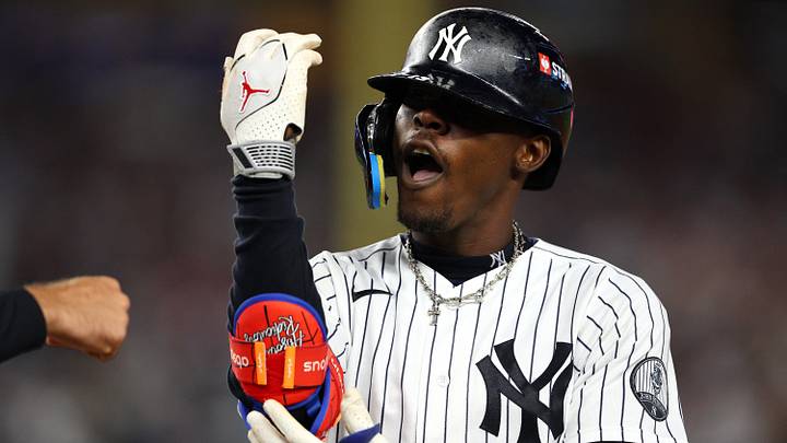 New York Yankees second baseman Jazz Chisholm Jr. New York Yankees second baseman Jazz Chisholm Jr.