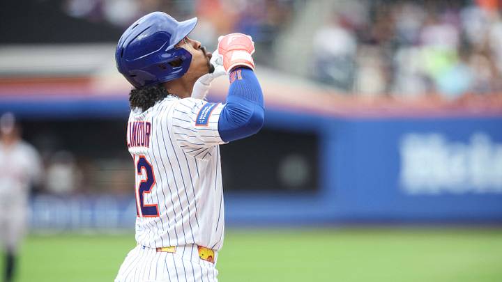 Aug 30, 2026; New York City, New York, USA; New York Mets shortstop Francisco Lindor (12) gestures after hitting a solo home run in the first inning against the Houston Astros at Citi Field. Mandatory Credit: Wendell Cruz-Imagn Images Aug 30, 2026; New York City, New York, USA; New York Mets shortstop Francisco Lindor (12) gestures after hitting a solo home run in the first inning against the Houston Astros at Citi Field. Mandatory Credit: Wendell Cruz-Imagn Images