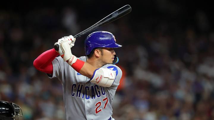 Aug 25, 2026; Phoenix, Arizona, USA; Chicago Cubs outfielder Seiya Suzuki against the Arizona Diamondbacks at Chase Field. Mandatory Credit: Mark J. Rebilas-Imagn Images Aug 25, 2026; Phoenix, Arizona, USA; Chicago Cubs outfielder Seiya Suzuki against the Arizona Diamondbacks at Chase Field. Mandatory Credit: Mark J. Rebilas-Imagn Images