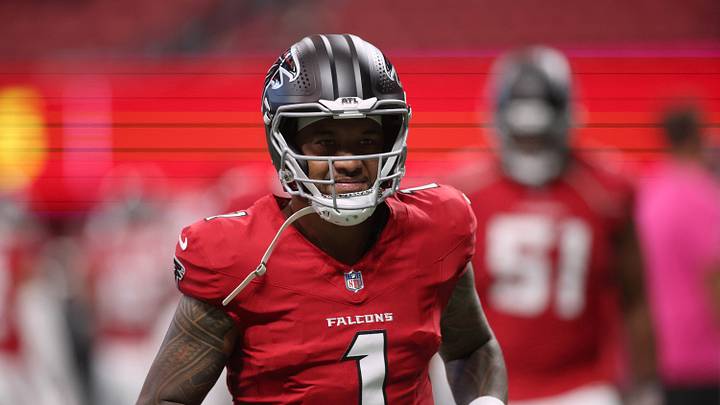 Atlanta Falcons quarterback Tua Tagovailoa 