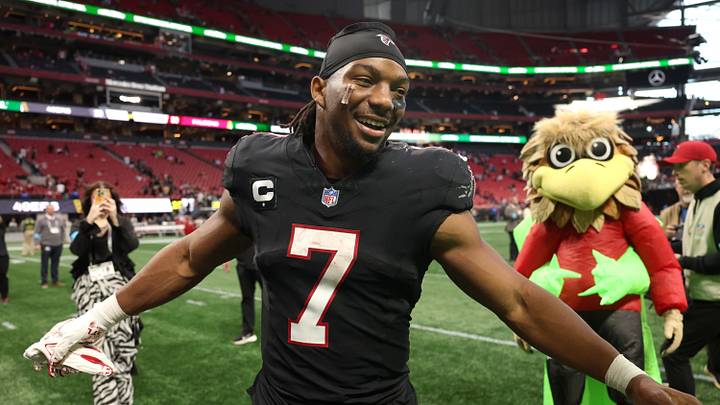 Atlanta Falcons running back Bijan Robinson 