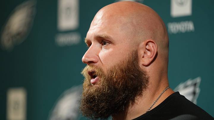 Philadelphia Eagles offensive lineman Lane Johnson
