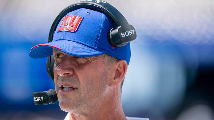 New York Giants head coach John Harbaugh New York Giants head coach John Harbaugh