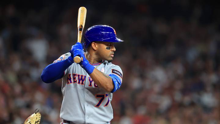 May 10, 2026; Phoenix, Arizona, USA; New York Mets infielder Andy Ibanez against the Arizona Diamondbacks at Chase Field. Mandatory Credit: Mark J. Rebilas-Imagn Images May 10, 2026; Phoenix, Arizona, USA; New York Mets infielder Andy Ibanez against the Arizona Diamondbacks at Chase Field. Mandatory Credit: Mark J. Rebilas-Imagn Images