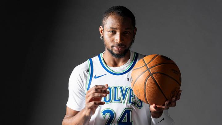Minnesota Timberwolves forward Jonathan Kuminga Mandatory Credit: Bruce Kluckhohn-Imagn Images