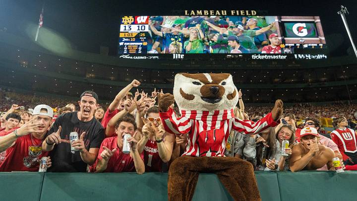 Wisconsin mascot Bucky Badger