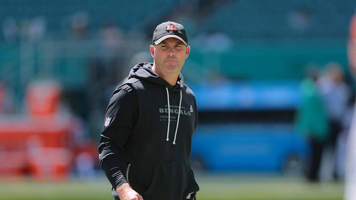 Oct 11, 2026; Miami Gardens, Florida, USA; Cincinnati Bengals head coach Zac Taylor looks on before the game against the Miami Dolphins at Hard Rock Stadium. Mandatory Credit: Sam Navarro-Imagn Images Oct 11, 2026; Miami Gardens, Florida, USA; Cincinnati Bengals head coach Zac Taylor looks on before the game against the Miami Dolphins at Hard Rock Stadium. Mandatory Credit: Sam Navarro-Imagn Images