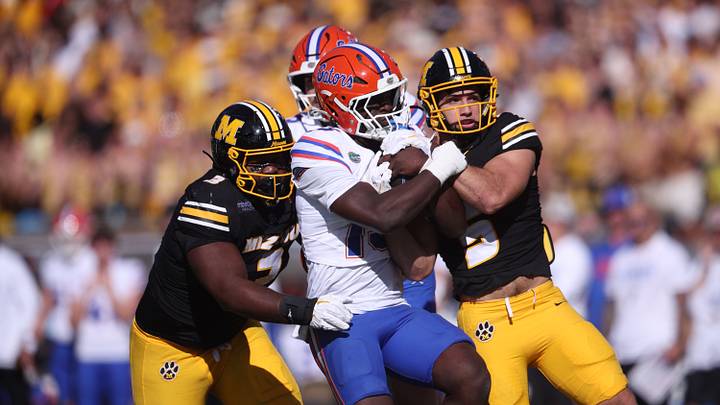Jadan Baugh was held to a measly 13 yards on 12 carries. Jadan Baugh was held to a measly 13 yards on 12 carries.