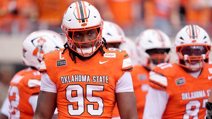 Oklahoma State's Jaleel Johnson. Oklahoma State's Jaleel Johnson.