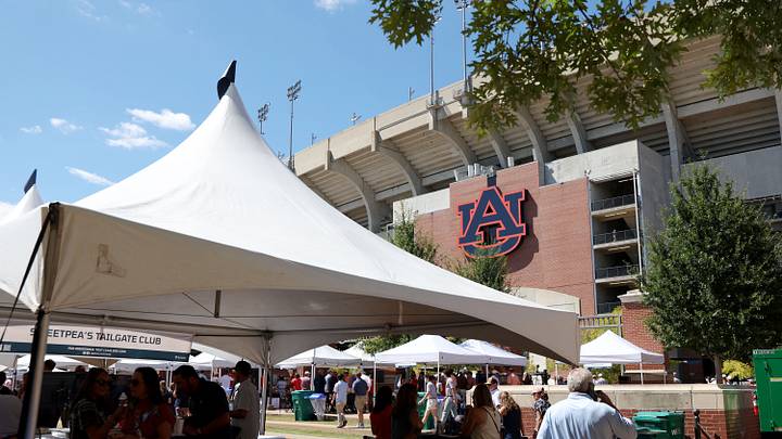 Sep 26, 2026; Auburn, Alabama, USA; Fans tailgate before a game between the Auburn Tigers and the Vanderbilt Commodores at Jordan-Hare Stadium. Mandatory Credit: John Reed-Imagn Images Sep 26, 2026; Auburn, Alabama, USA; Fans tailgate before a game between the Auburn Tigers and the Vanderbilt Commodores at Jordan-Hare Stadium. Mandatory Credit: John Reed-Imagn Images