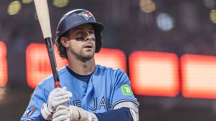 Toronto Blue Jays second baseman Ernie Clement. Mandatory Credit: Bob Kupbens-Imagn Images