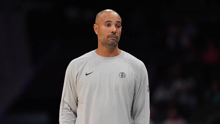 Oct 6, 2026; Charlotte, North Carolina, USA; Brooklyn Nets head coach Jordi Fernandez during the first quarter against the Charlotte Hornets at Spectrum Center. Mandatory Credit: Jim Dedmon-Imagn Images Oct 6, 2026; Charlotte, North Carolina, USA; Brooklyn Nets head coach Jordi Fernandez during the first quarter against the Charlotte Hornets at Spectrum Center. Mandatory Credit: Jim Dedmon-Imagn Images