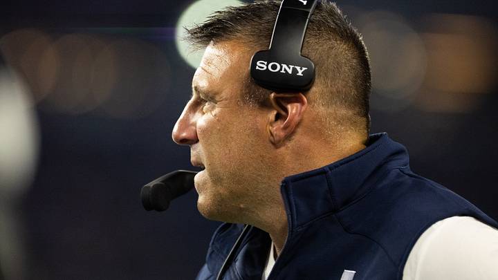 Aug 22, 2026; Foxborough, Massachusetts, USA; New England Patriots head coach Mike Vrabel looks on in the first half against the Philadelphia Eagles at Gillette Stadium. Mandatory Credit: Edward Finan-Imagn Images Aug 22, 2026; Foxborough, Massachusetts, USA; New England Patriots head coach Mike Vrabel looks on in the first half against the Philadelphia Eagles at Gillette Stadium. Mandatory Credit: Edward Finan-Imagn Images