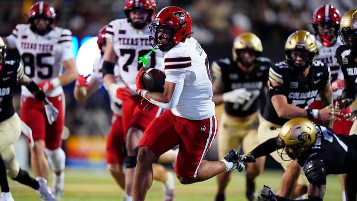 Texas Tech Red Raiders running back Quinten Joyner. Mandatory Credit: Ron Chenoy-Imagn Images Texas Tech Red Raiders running back Quinten Joyner. Mandatory Credit: Ron Chenoy-Imagn Images