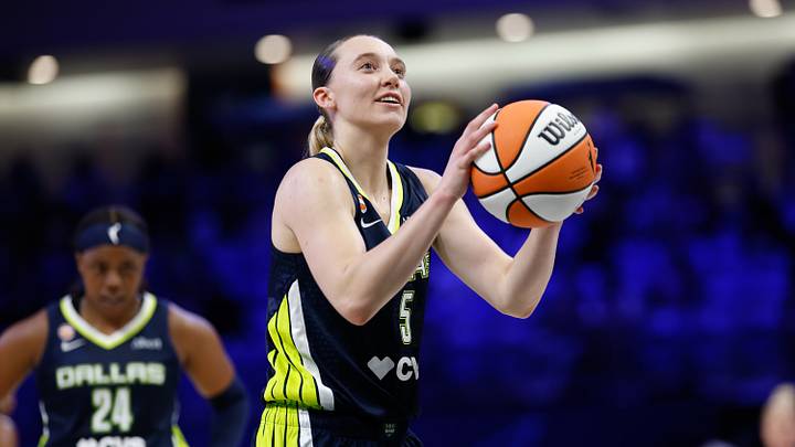 The Dallas Wings and guard Paige Bueckers are favored on Monday night. The Dallas Wings and guard Paige Bueckers are favored on Monday night.