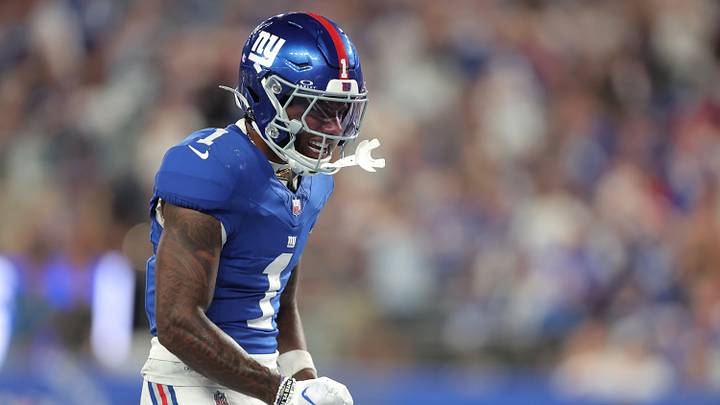 New York Giants wide receiver Malik Nabers.