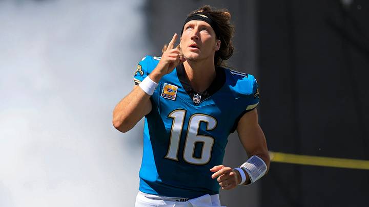 Jacksonville Jaguars quarterback Trevor Lawrence is gaining ground in the NFL MVP race. Jacksonville Jaguars quarterback Trevor Lawrence is gaining ground in the NFL MVP race.