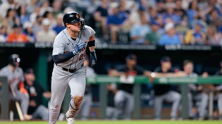 Detroit Tigers first baseman Spencer Torkelson (20). Mandatory Credit: William Purnell-Imagn Images Detroit Tigers first baseman Spencer Torkelson (20). Mandatory Credit: William Purnell-Imagn Images