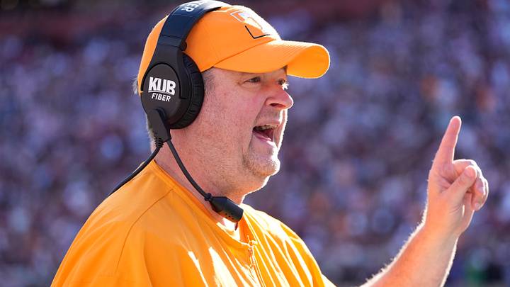 Oct 24, 2026; Columbia, South Carolina, USA; Tennessee Volunteers head coach Josh Heupel during the first half against the South Carolina Gamecocks at Williams-Brice Stadium. Mandatory Credit: Jim Dedmon-Imagn Images Oct 24, 2026; Columbia, South Carolina, USA; Tennessee Volunteers head coach Josh Heupel during the first half against the South Carolina Gamecocks at Williams-Brice Stadium. Mandatory Credit: Jim Dedmon-Imagn Images