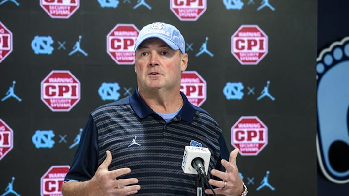 North Carolina offensive coordinator Freddie Kitchens