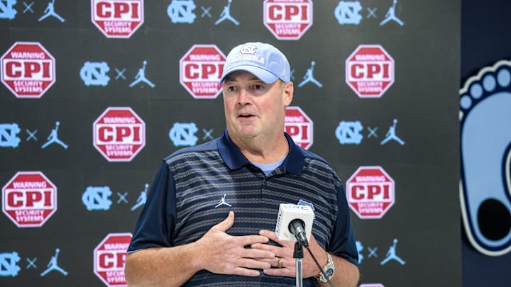 North Carolina offenisve coordinator Freddie Kitchens