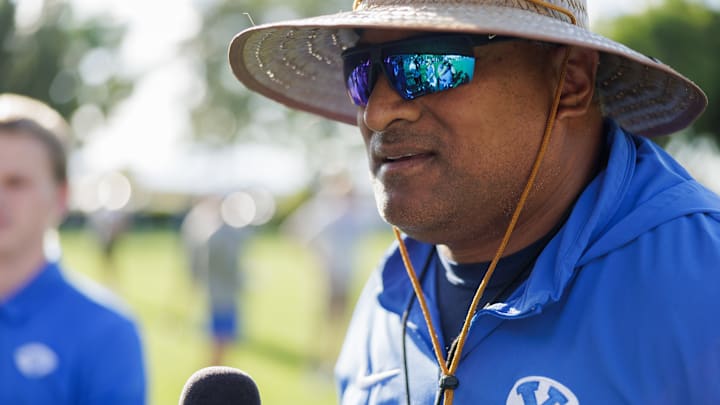 BYU head coach Kalani Sitake BYU head coach Kalani Sitake
