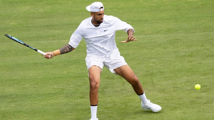 Nick Kyrgios will play the BOSS OPEN before Wimbledon.