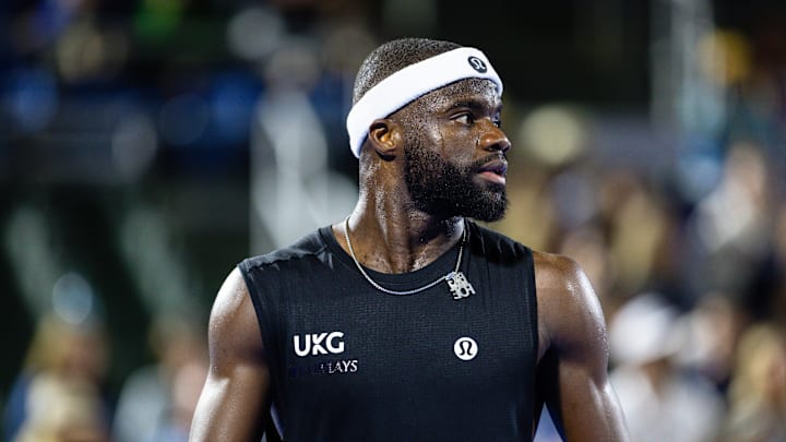 Frances Tiafoe's lululemon kit got him in trouble at the Delray Beach Open.