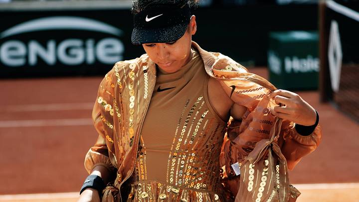 Naomi Osaka wore custom Nike kits at Roland Garros.