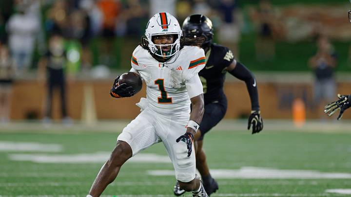 COLLEGE FOOTBALL: SEP 18 Miami at Wake Forest