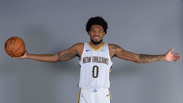 Keion Brooks Jr. made his debut for the New Orleans on Wednesday.