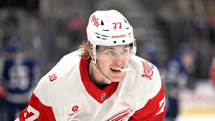 Detroit Red Wings defenseman Simon Edvinsson Credit: Dan Hamilton-Imagn Images Detroit Red Wings defenseman Simon Edvinsson Credit: Dan Hamilton-Imagn Images