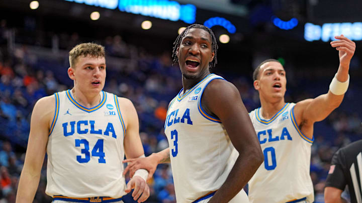 UCLA Bruins guard Eric Dailey Jr. during the second half against the Utah State Aggies in the first round of the NCAA Tournament at Rupp Arena. 