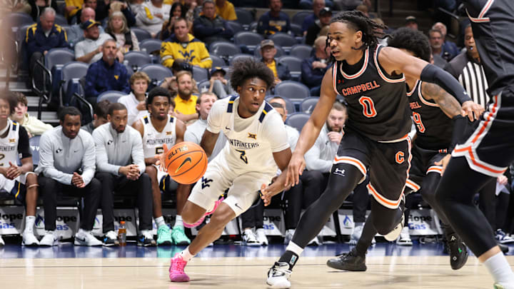West Virginia University guard Honor Huff West Virginia University guard Honor Huff