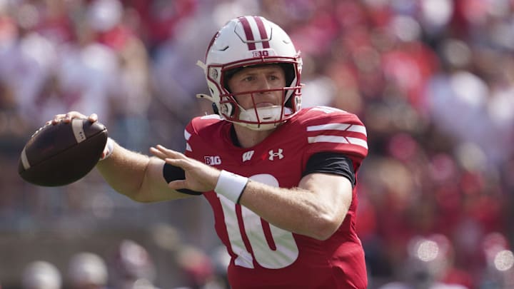 Tyler Van Dyke's career at Wisconsin was cut short due to an injury, and now he will enter the transfer portal.