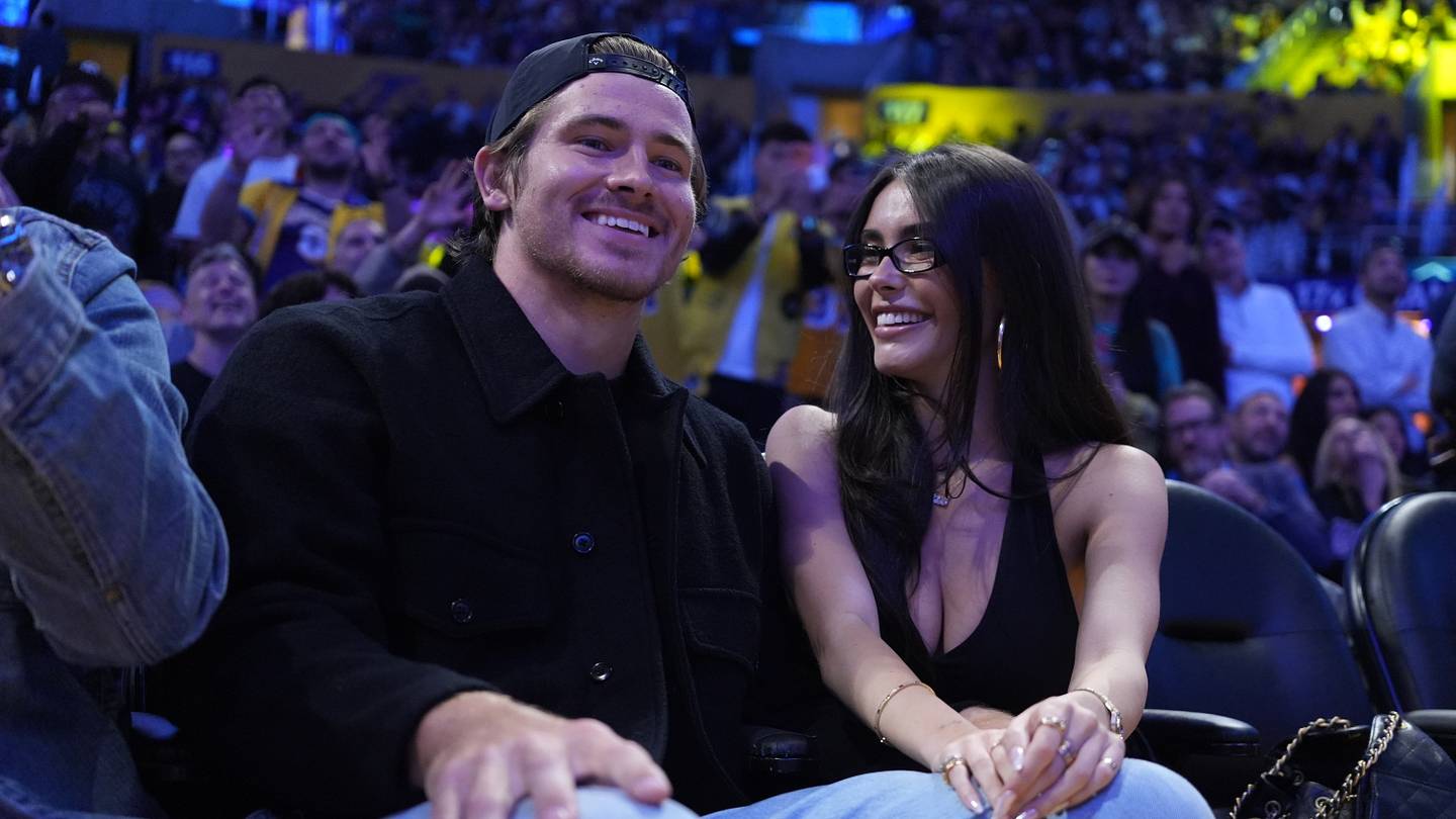 Chargers' Justin Herbert Shares PDA Moment With Fiancée Madison Beer at Training Camp