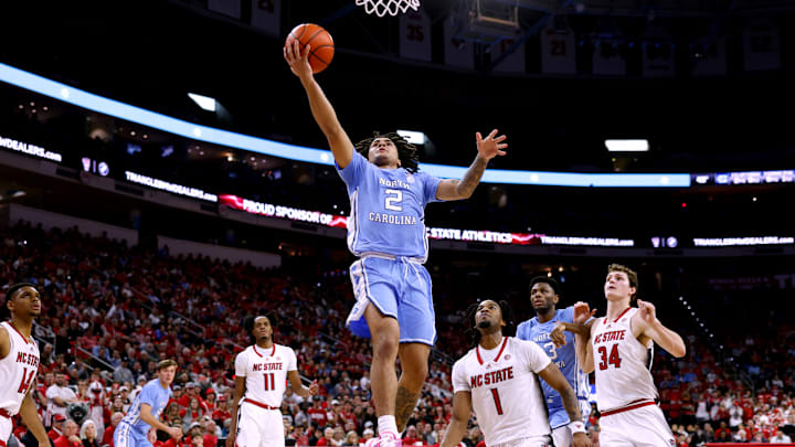Despite often being the smallest player on the court, Elliot Cadeau has embodied the toughness that has vaulted Carolina to the top of the ACC.