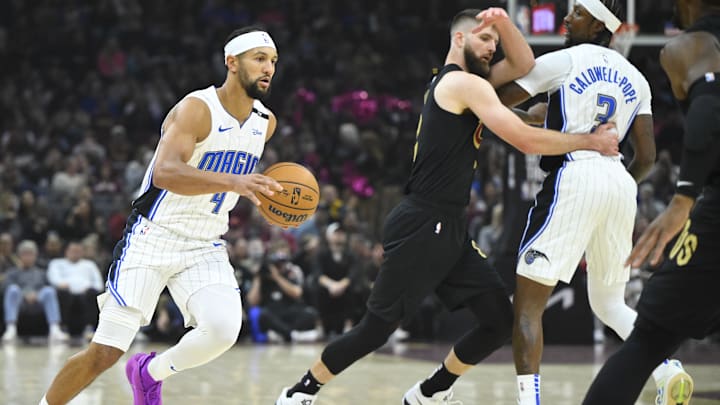Jalen Suggs turned in a career high scoring effort as the Orlando Magic started to piece together what they will look like without Paolo Banchero.