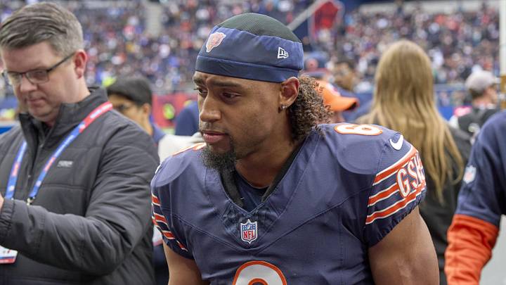 Chicago Bears cornerback Kyler Gordon. Chicago Bears cornerback Kyler Gordon.