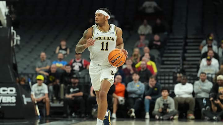  Michigan Wolverines guard Roddy Gayle Jr. (11) 