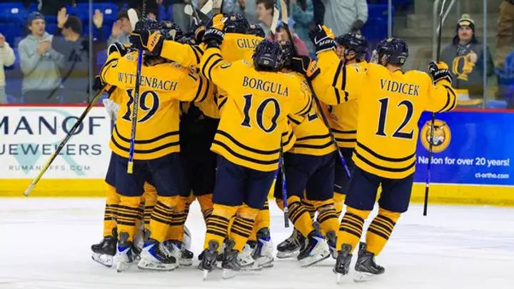 After scoring the second-most goals in college hockey last season, Quinnipiac steamrolled two Hockey East teams to open the 2026-27 schedule. After scoring the second-most goals in college hockey last season, Quinnipiac steamrolled two Hockey East teams to open the 2026-27 schedule.