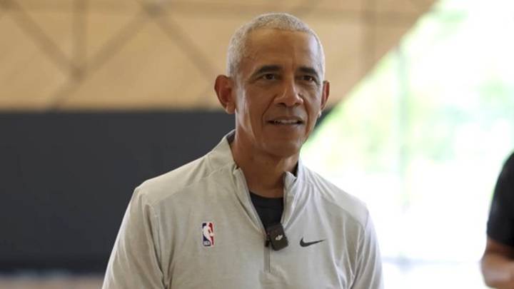 Barack Obama during his appearance on All the Smoke. Barack Obama during his appearance on All the Smoke.