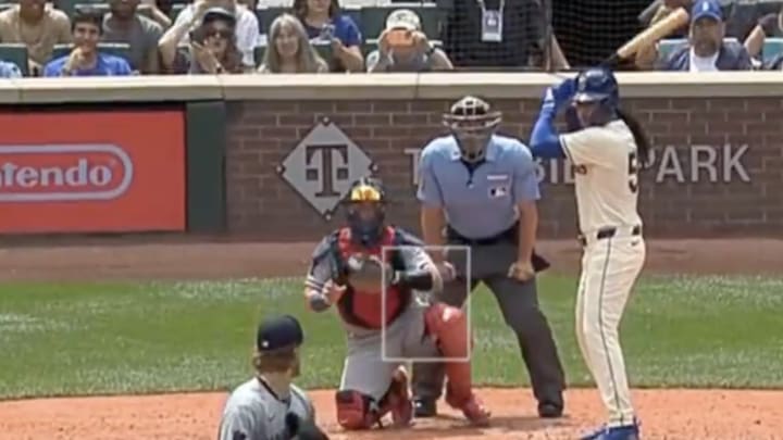 Seattle Mariners starting pitcher Luis Castillo (pictured batting) during an at-bat in the bottom of the fourth inning of Sunday's game against the Minnesota Twins at T-Mobile Park. 