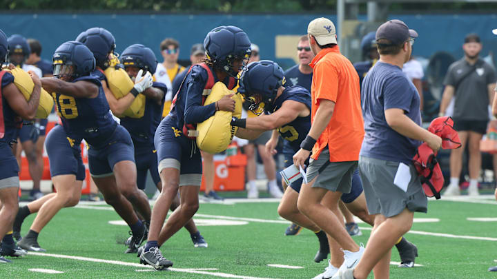 West Virginia University Football Fall Camp 2025