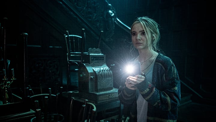 Freya Allan as Iris Lark - Baghead - Photo Credit: Reiner Bajo/Shudder