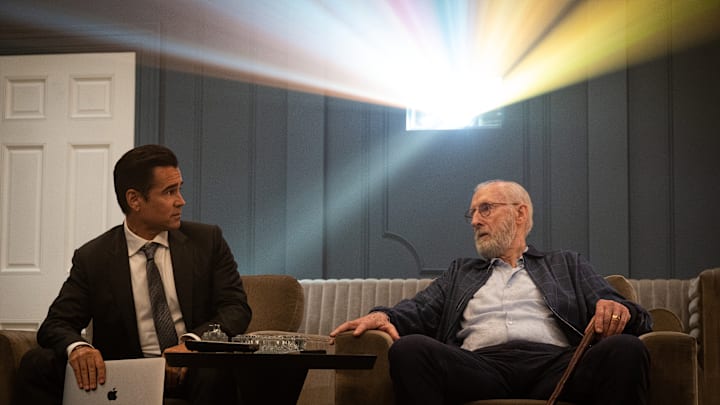 Colin Farrell and James Cromwell in "Sugar," now streaming on Apple TV+ - Credit: Apple TV+