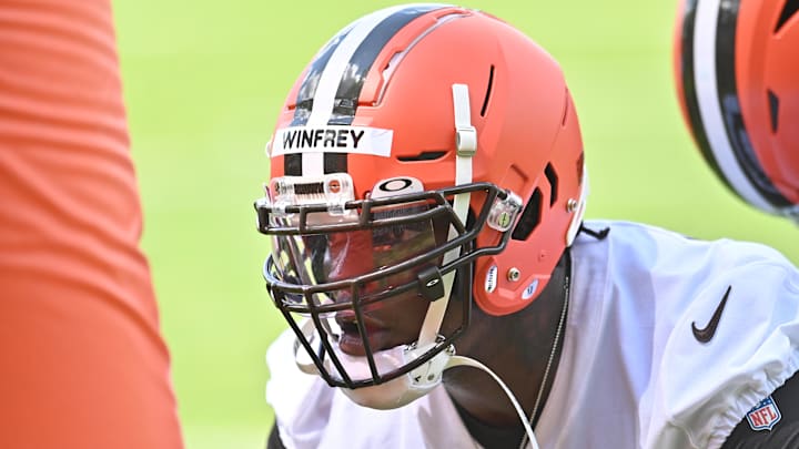 Former Oklahoma defensive tackle Perrion Winfrey